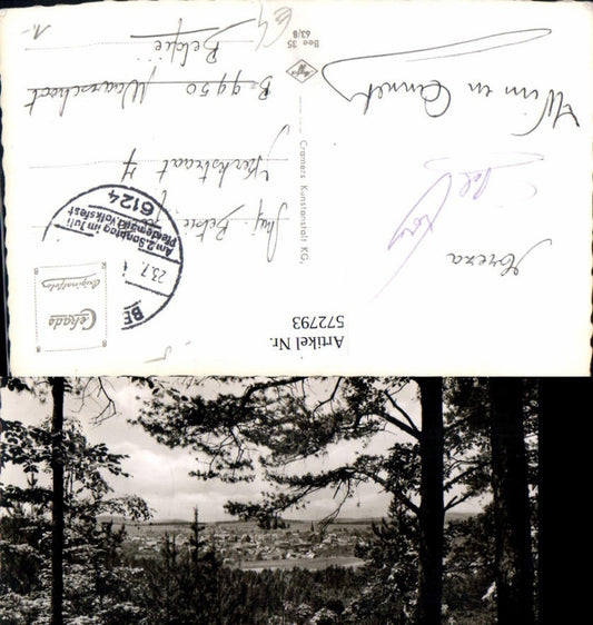 572793,Foto Ak Beerfelden i. Odenwald Oberzent Ansicht