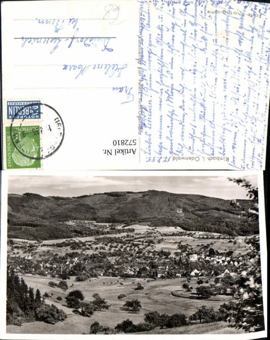 572810,Foto Ak Rimbach i. Odenwald