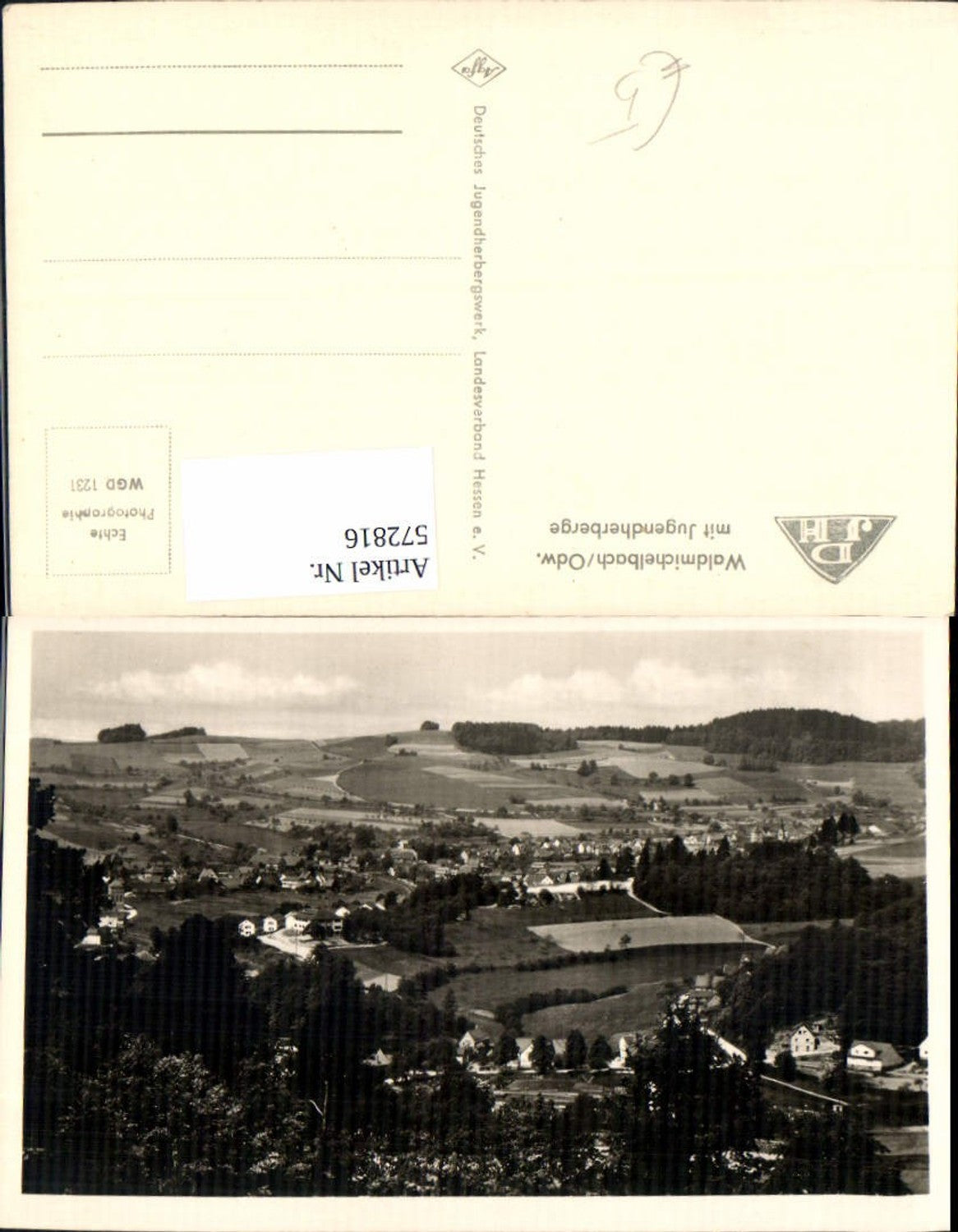 572816,Foto Ak Waldmichelbach Wald-Michelbach Odenwald