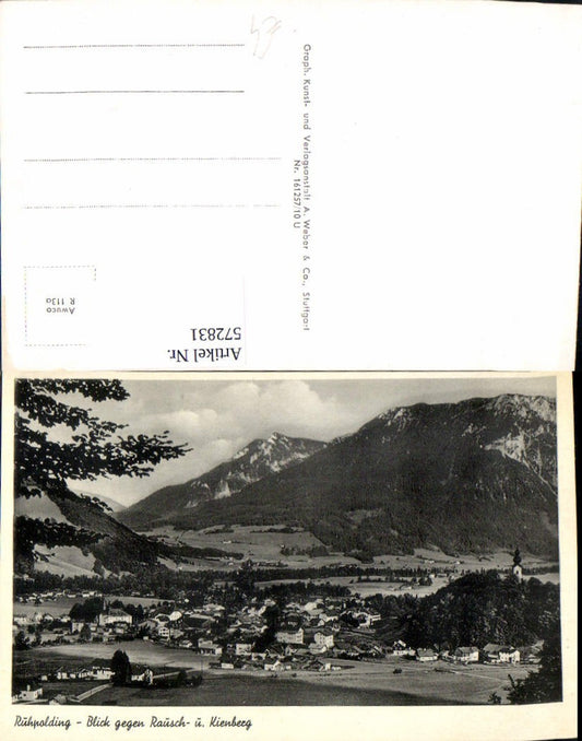 572831, Ruhpolding View towards Rausch and Kienberg