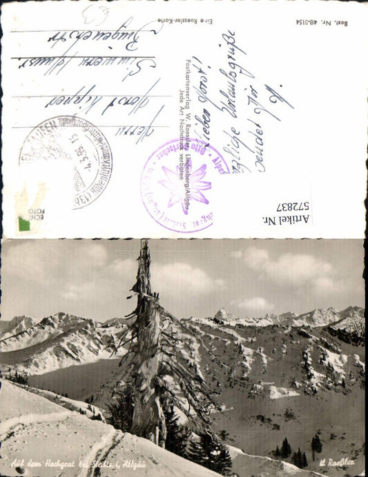 572837, Auf dem Hochgrat Steibis Oberstaufen