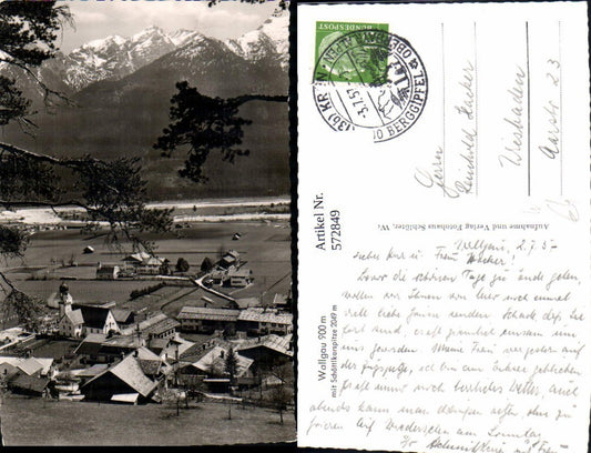 572849, Wallgau Schöttlkarspitze