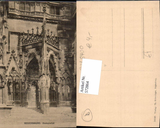 572864, Regensburg Cathedral Cathedral portal