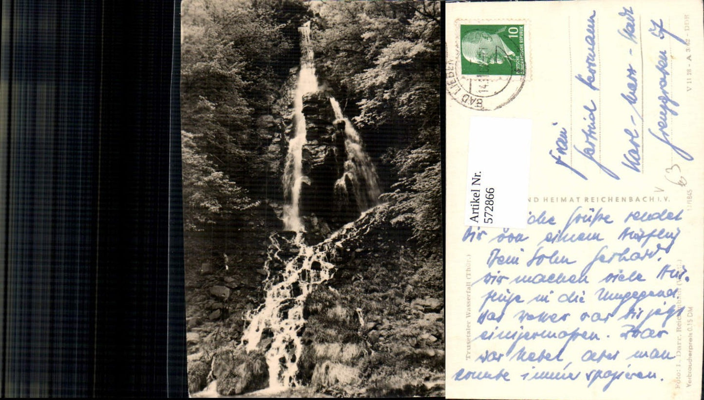 572866,Trusetal Trusetaler Wasserfall Brotterode-Trusetal pub VEB
