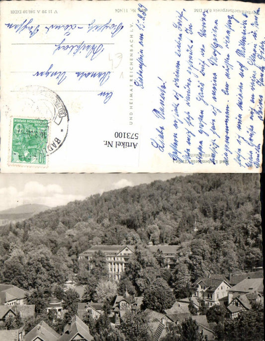573100, Bad Liebenstein partial view pub VEB