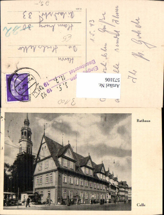 573106,Celle Rathaus