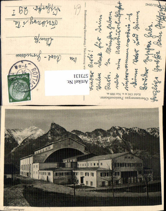 573131, Oberammergau Passion Play Theatre