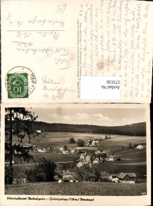 573150, Bischofsgrün Fichtelgebirge