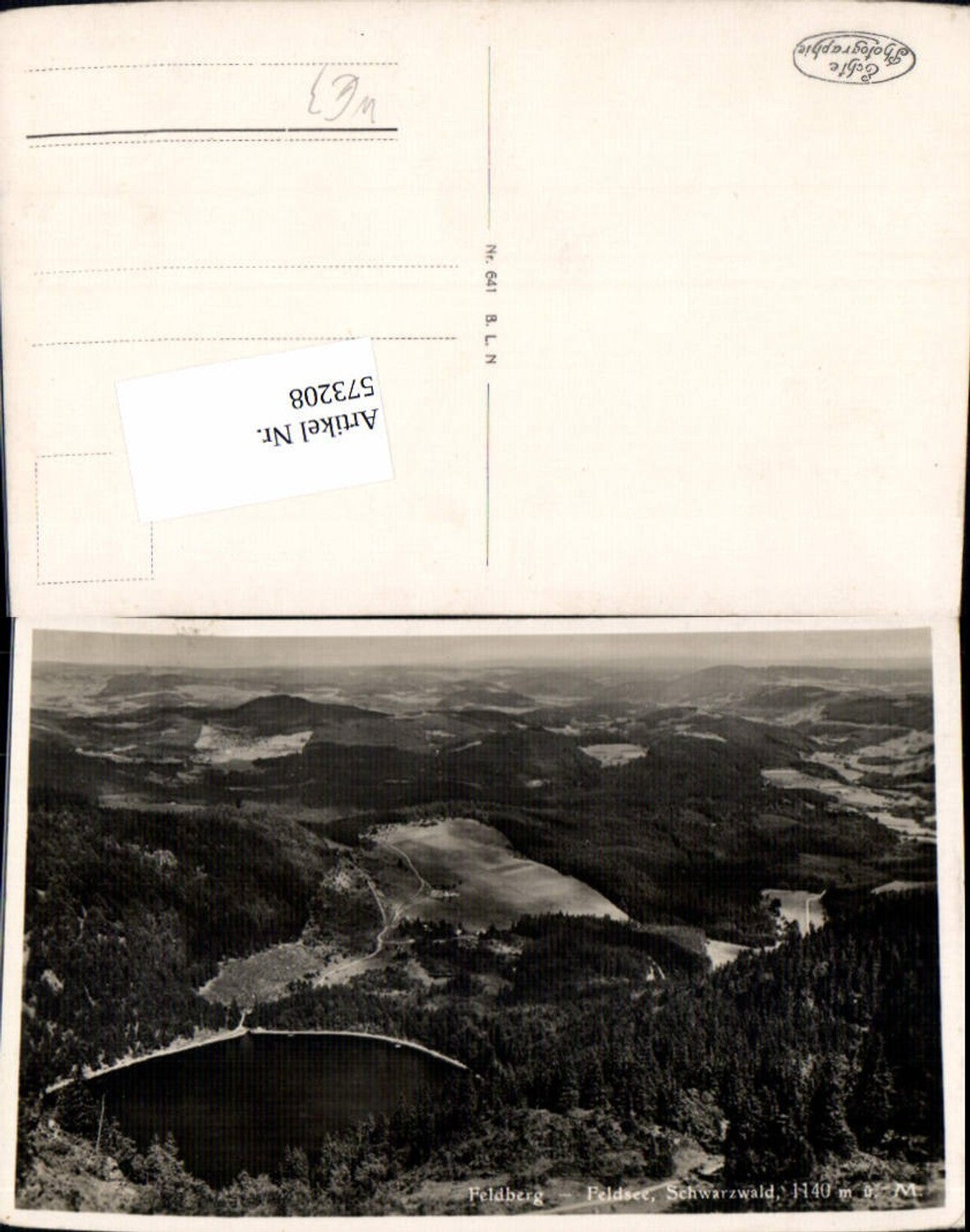 573208,Foto Ak Feldberg Feldsee Schwarzwald