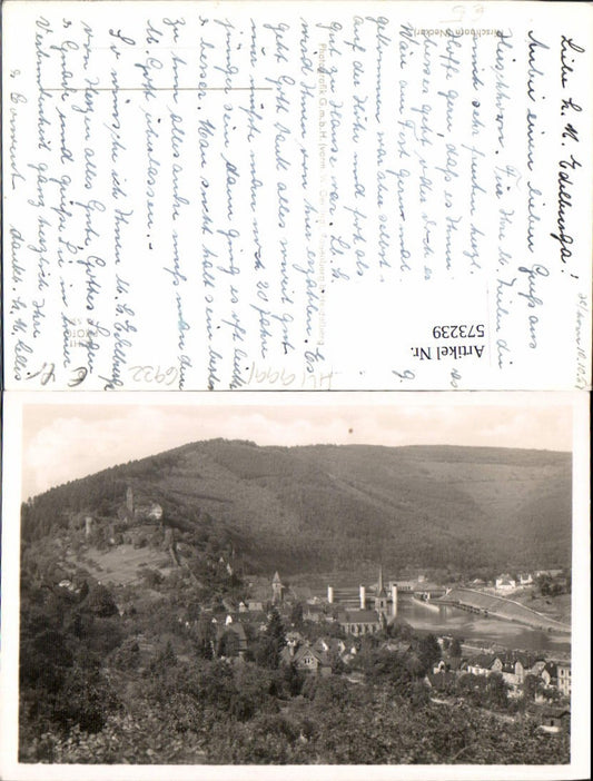 573239,Foto Ak Hirschhorn Neckar