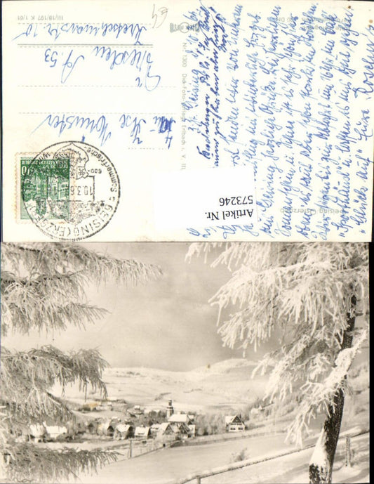 573246,Geising Altenberg Erzgebirge Winteransicht