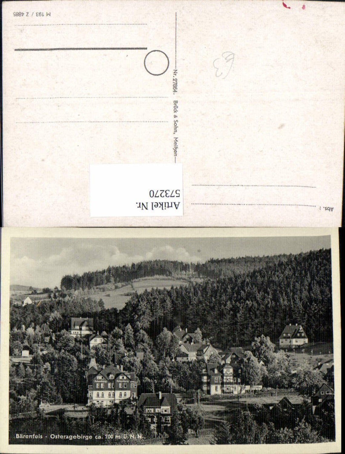 573270,Bärenfels Altenberg Erzgebirge