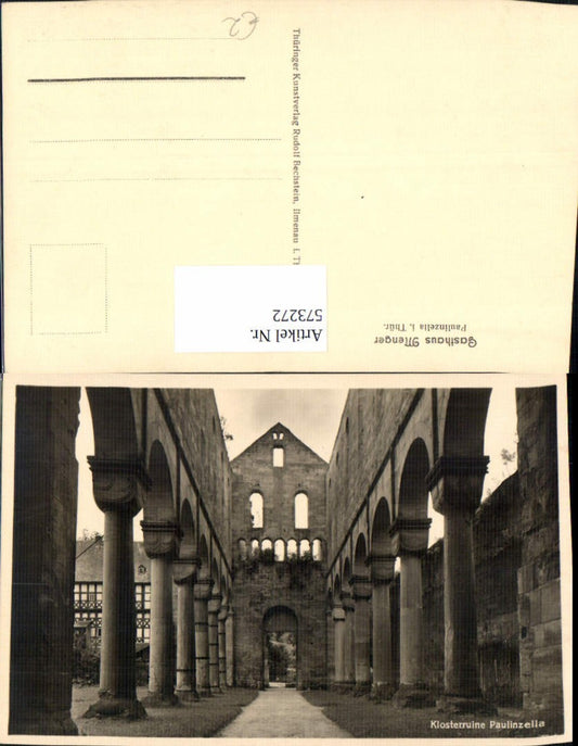 573272, Paulinzella Monastery Königsee-Rottenbach