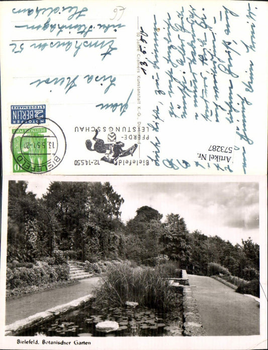 573287,Bielefeld Botanischer Garten Teich