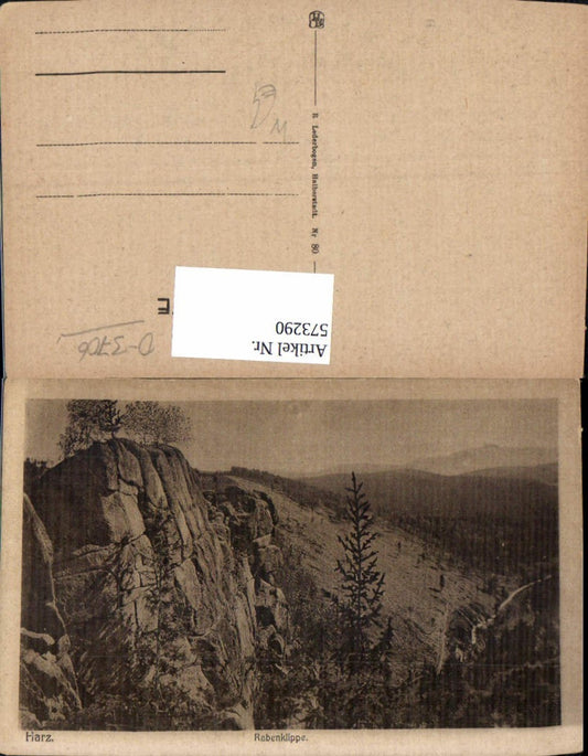 573290,Rabenklippe Bad Harzburg Gesteinsformation