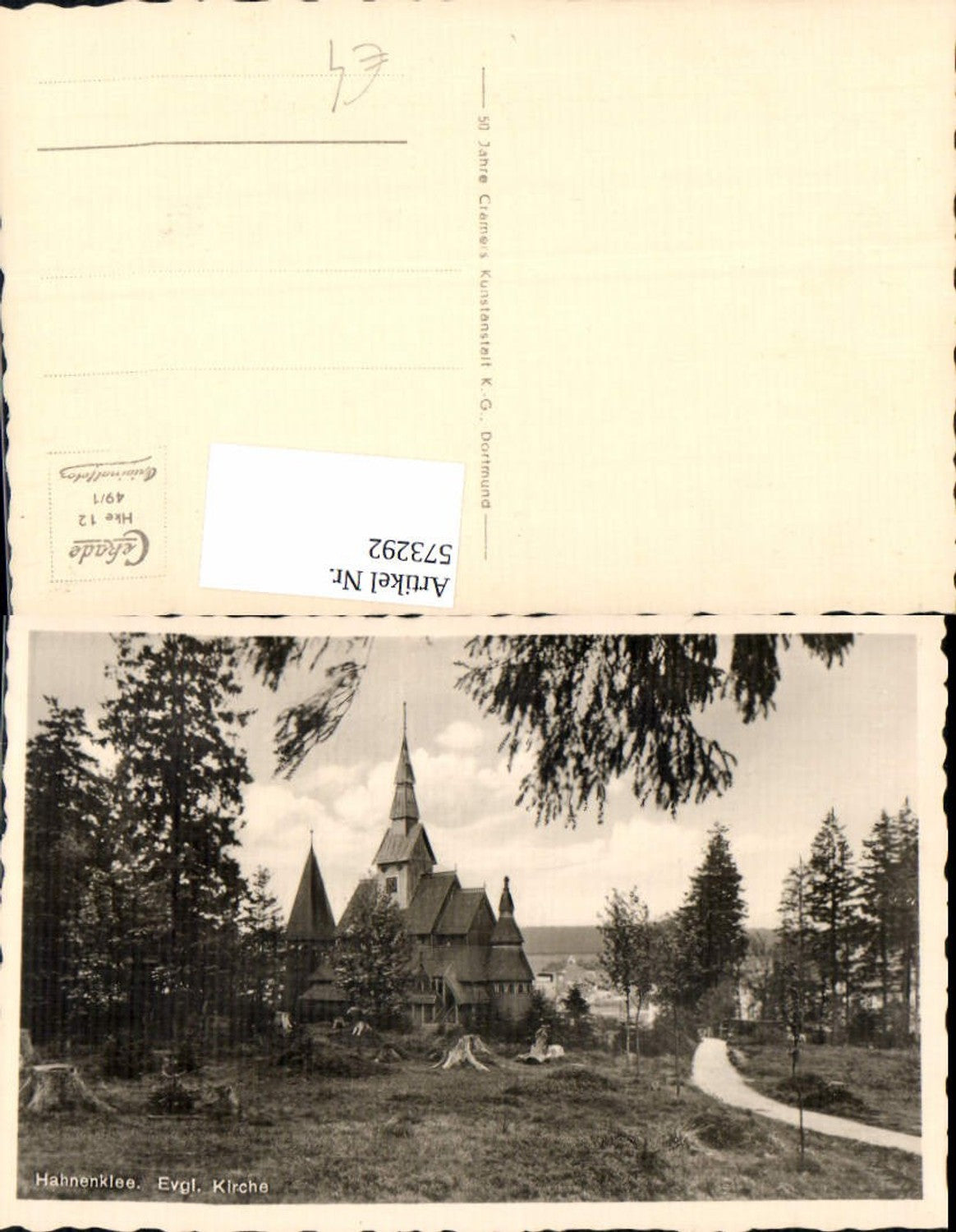 573292,Goslar Hahnenklee-Bockswiese Evgl. Kirche