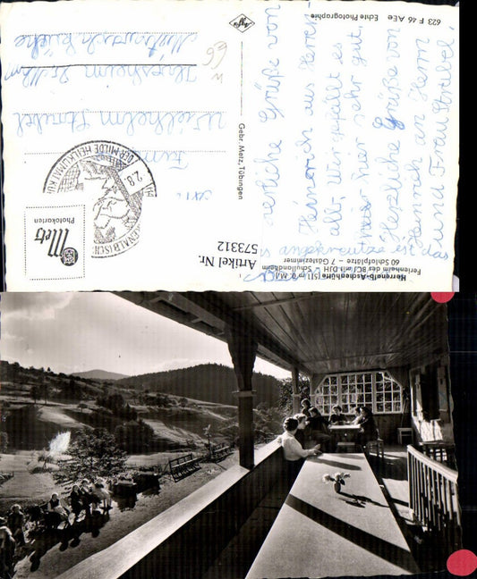 573312, Photo Ak Holiday Home Aschenhütte Bad Herrenalb Terrace