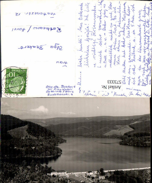 573333,Osterode am Harz Sösetalsperre Stausee