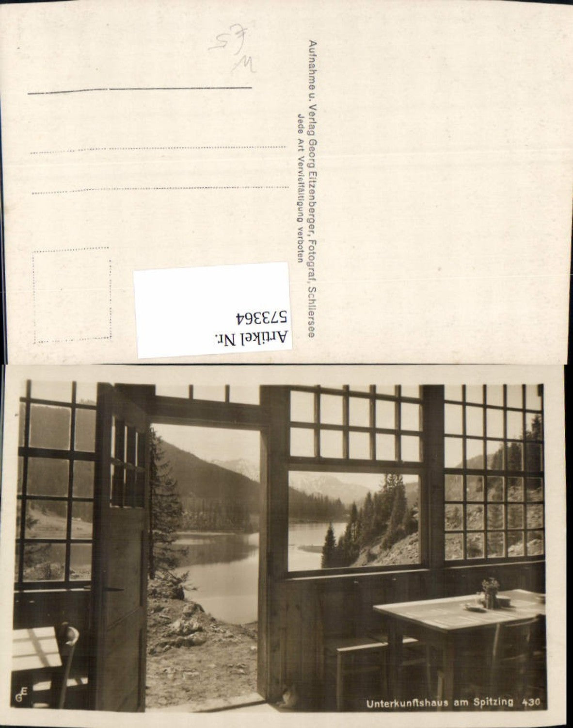 573364, Accommodation house at Spitzingsee, Schliersee