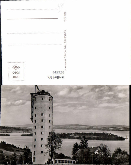 573396, Photo Ak Konstanz Konstanz Youth Hostel with view of Mainau Island