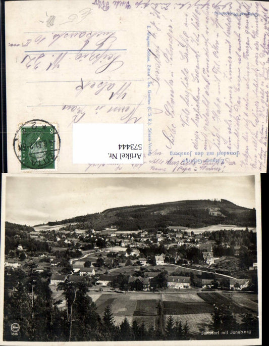 573444,Jonsdorf m. Jonsberg Zittauer Gebirge