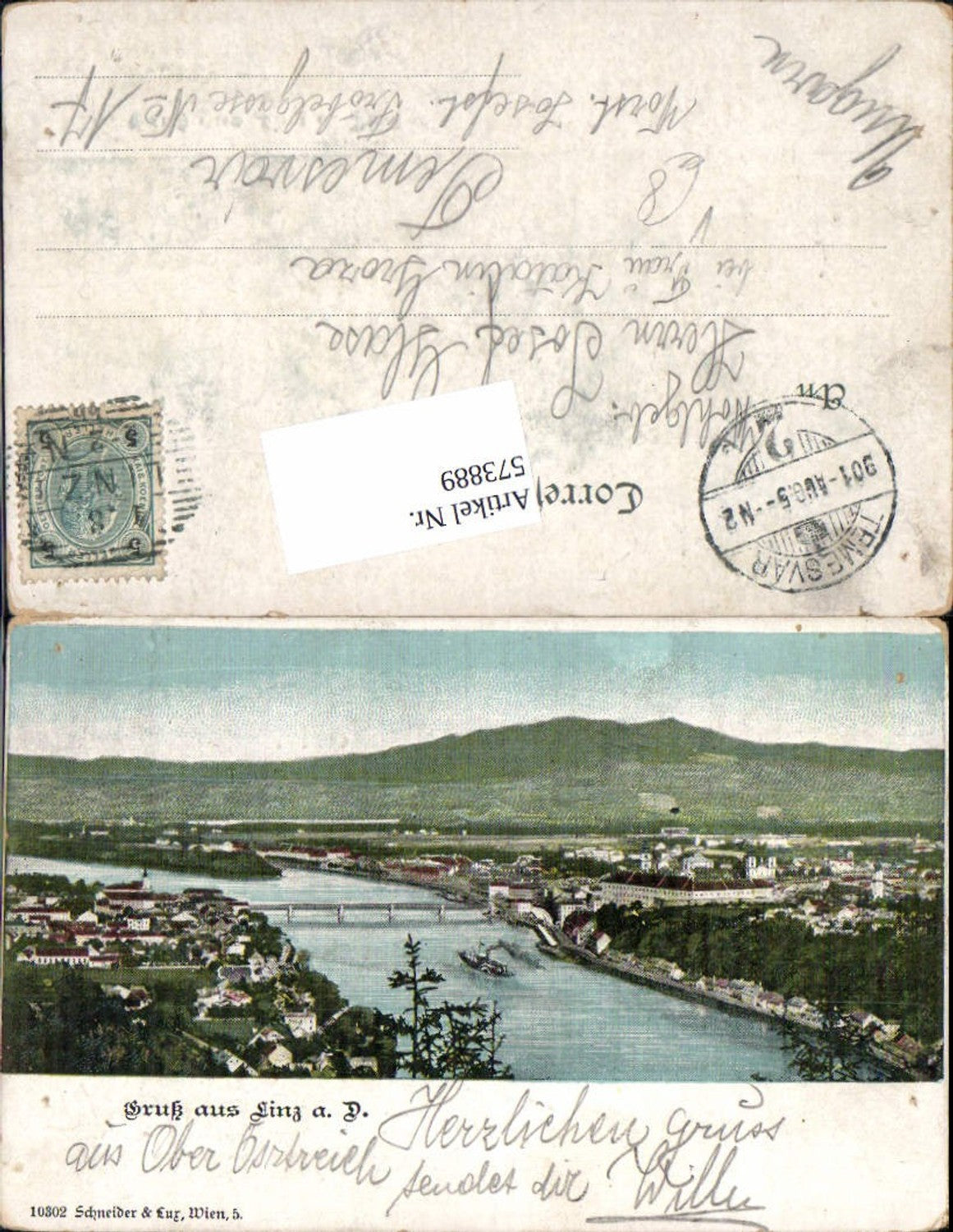 573889,Linz an der Donau Totale pub Schneider & Lux 10302