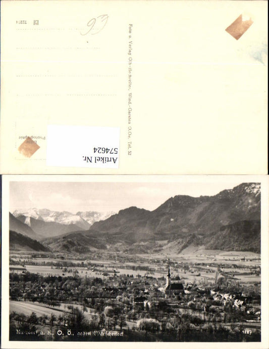 574624,Foto Ak Kirchdorf a. d. Krems geg. Warscheneck