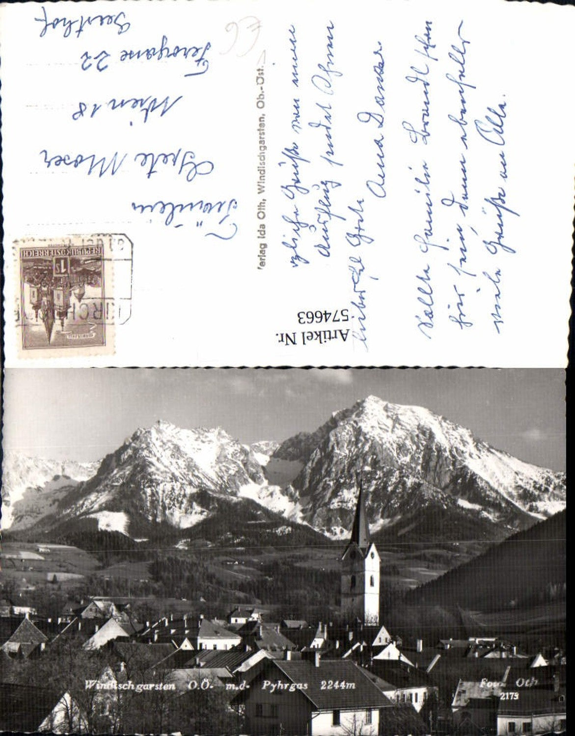 574663,Windischgarsten m. d. Pyhrgas pub Foto Oth