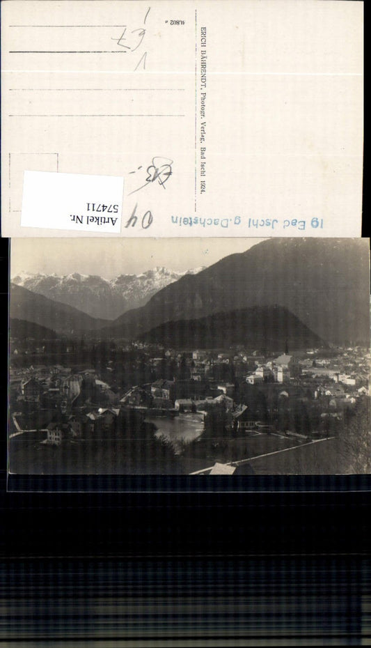 574711,Bad Ischl geg. Dachstein pub Erich Bährendt