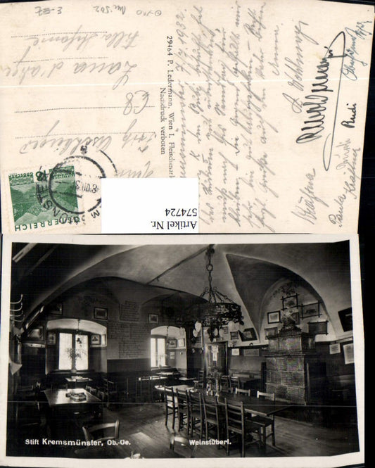 574724,Kremsmünster Stift Weinstüberl
