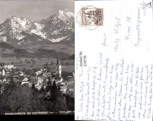 574770,Foto Ak Windischgarsten m. d. Pyhrgas pub Foto Oth 2474