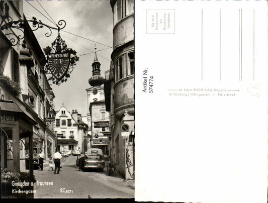 574774,Gmunden am Traunsee Kirchengasse Auto