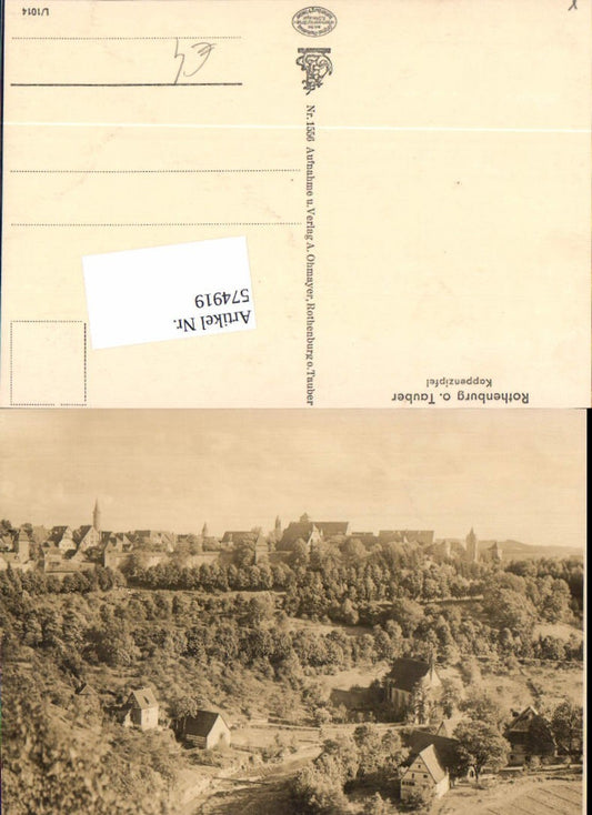574919, Rothenburg ob der Tauber Kappenzipfel