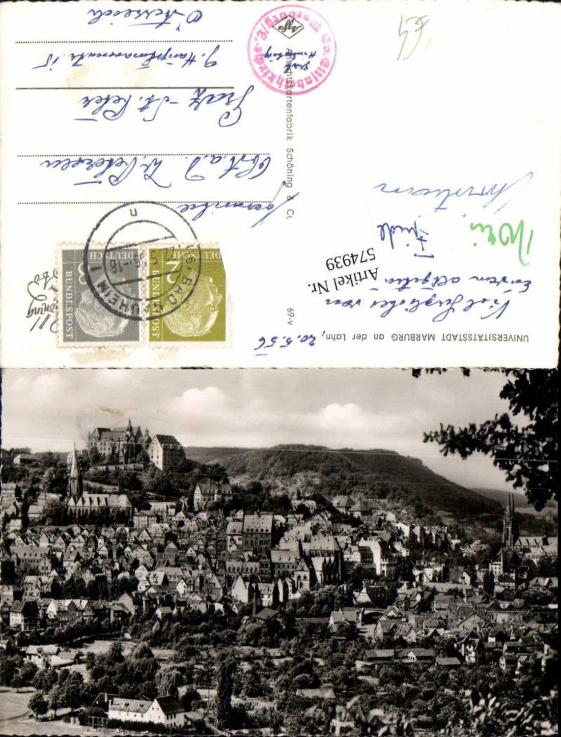 574939,Universitätsstadt Marburg an der Lahn