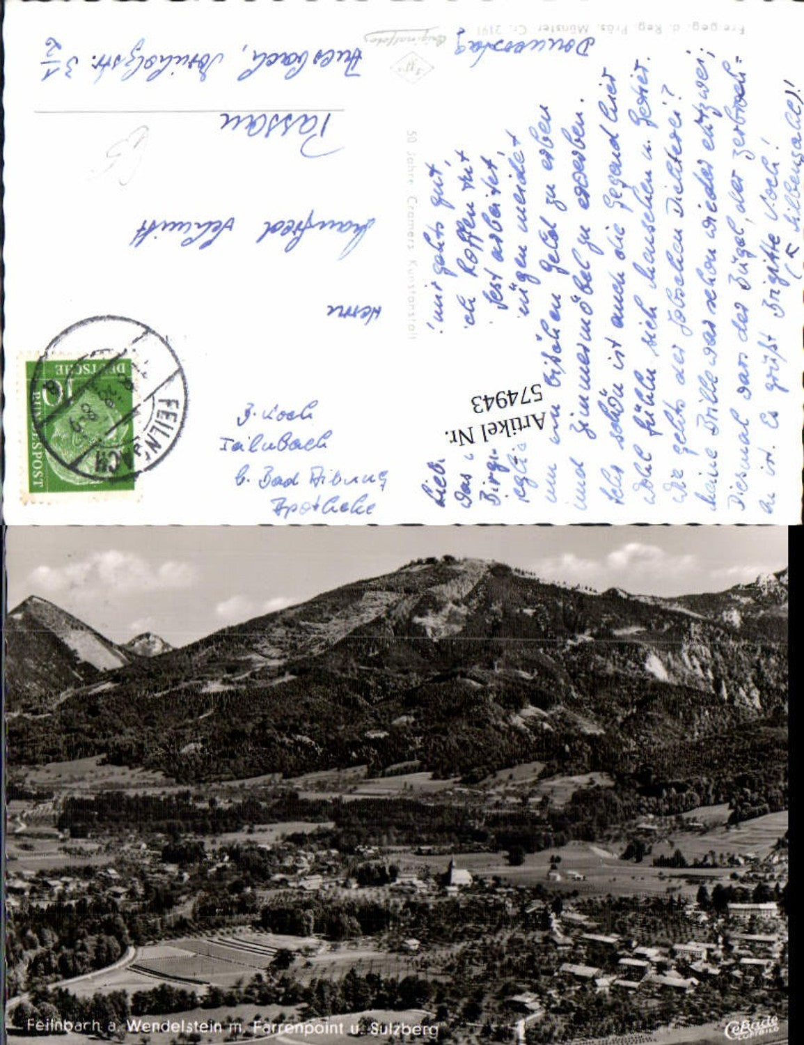 574943,Feilnbach a. Wendelstein Farrenpoint und Sulzberg