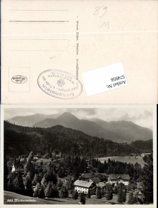 574956, Birkenstein Fischbachgau