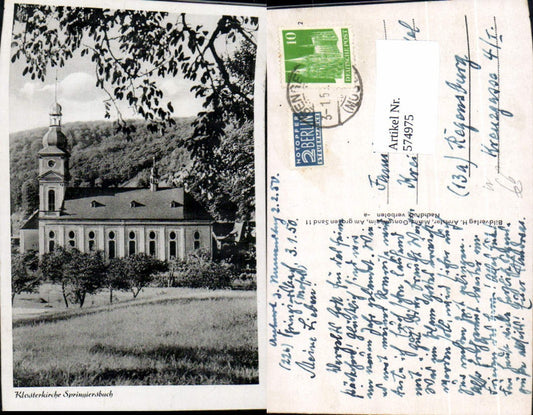 574975,Kloster Springiersbach Bengel Mosel