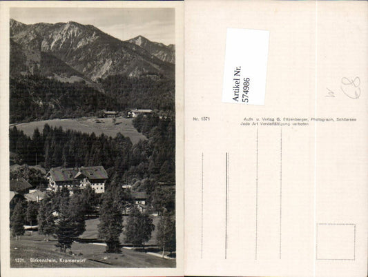 574986,Birkenstein Kramerwirt Fischbachau