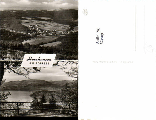 574989,Mehrbild Ak Herzhausen am Edersee Vöhl