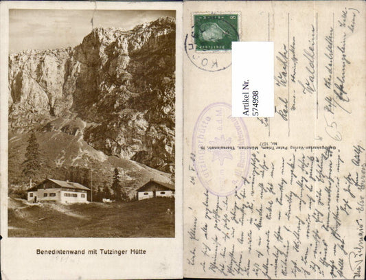 574998, Benediktenwand with Tutzinger Hütte Benediktbeuern