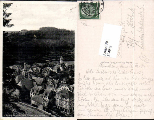 574999,Montjoie Monschau Gesamtansicht