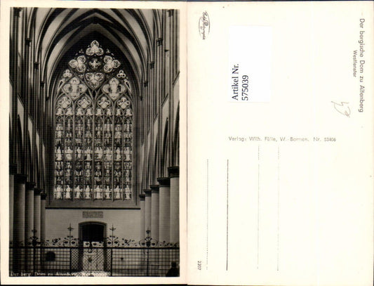 575039,Foto Ak Odenthal Dom zu Altenberg Westfenster