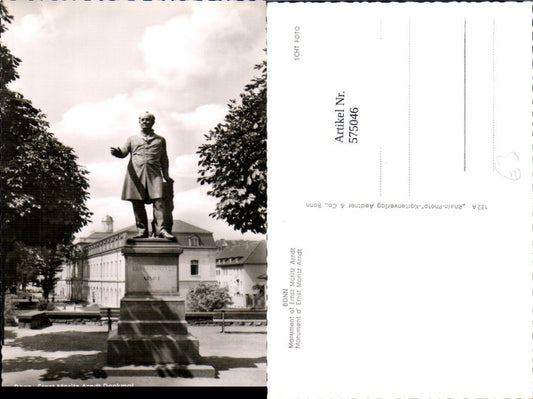 575046,Foto Ak Bonn Ernst-Moritz-Arndt-Denkmal Statue