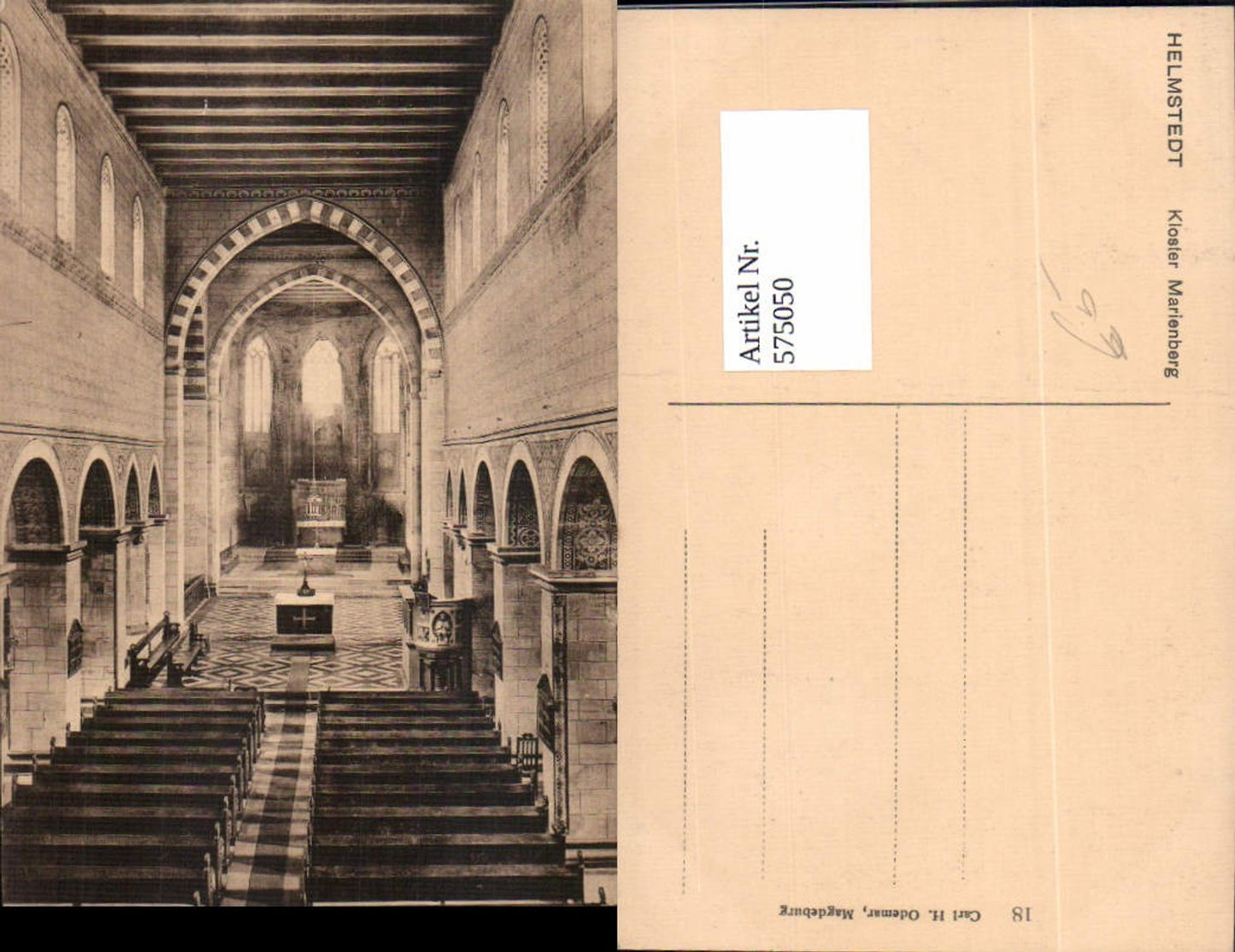 575050,Helmstedt Kloster Marienberg