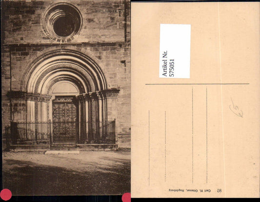 575051,Helmstedt Kloster Marienberg Tor Eingang Eisenzaun