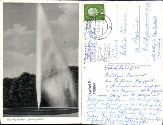 575060,Bad Oeynhausen Jordansprudel Springbrunnen Brunnen
