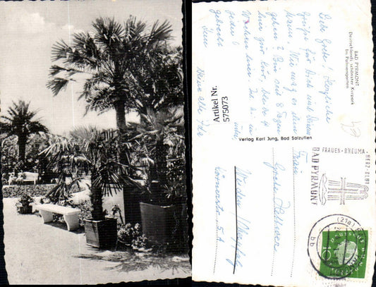 575073,Bad Pyrmont Palmengarten Palmen