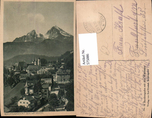575086, Berchtesgaden and Watzmann