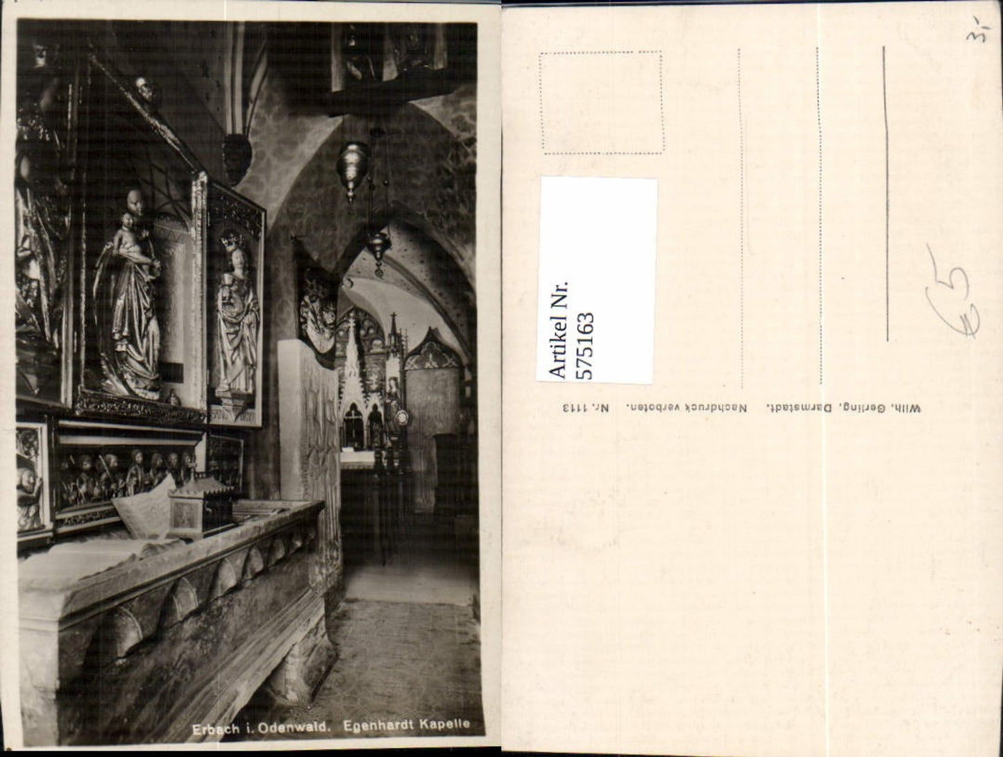 575163,Erbach i. Odenwald Egenhardt Kapelle