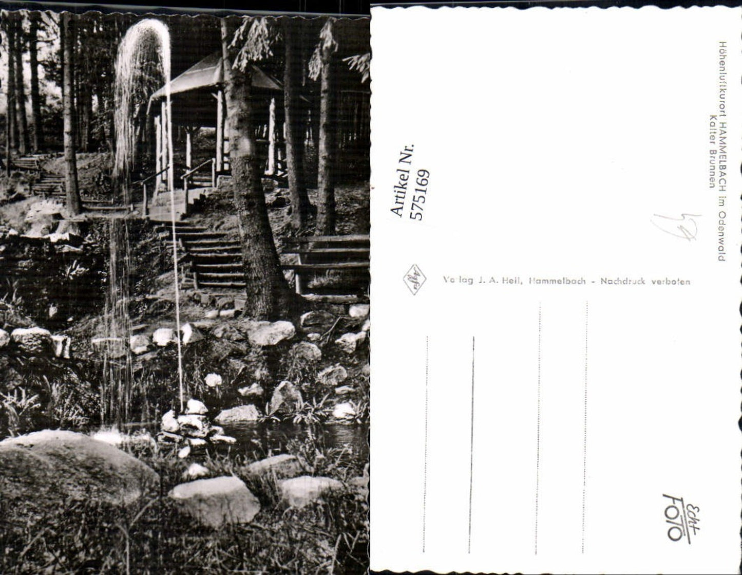 575169,Hammelbach Odenwald Grasellenbach Kalter Brunnen